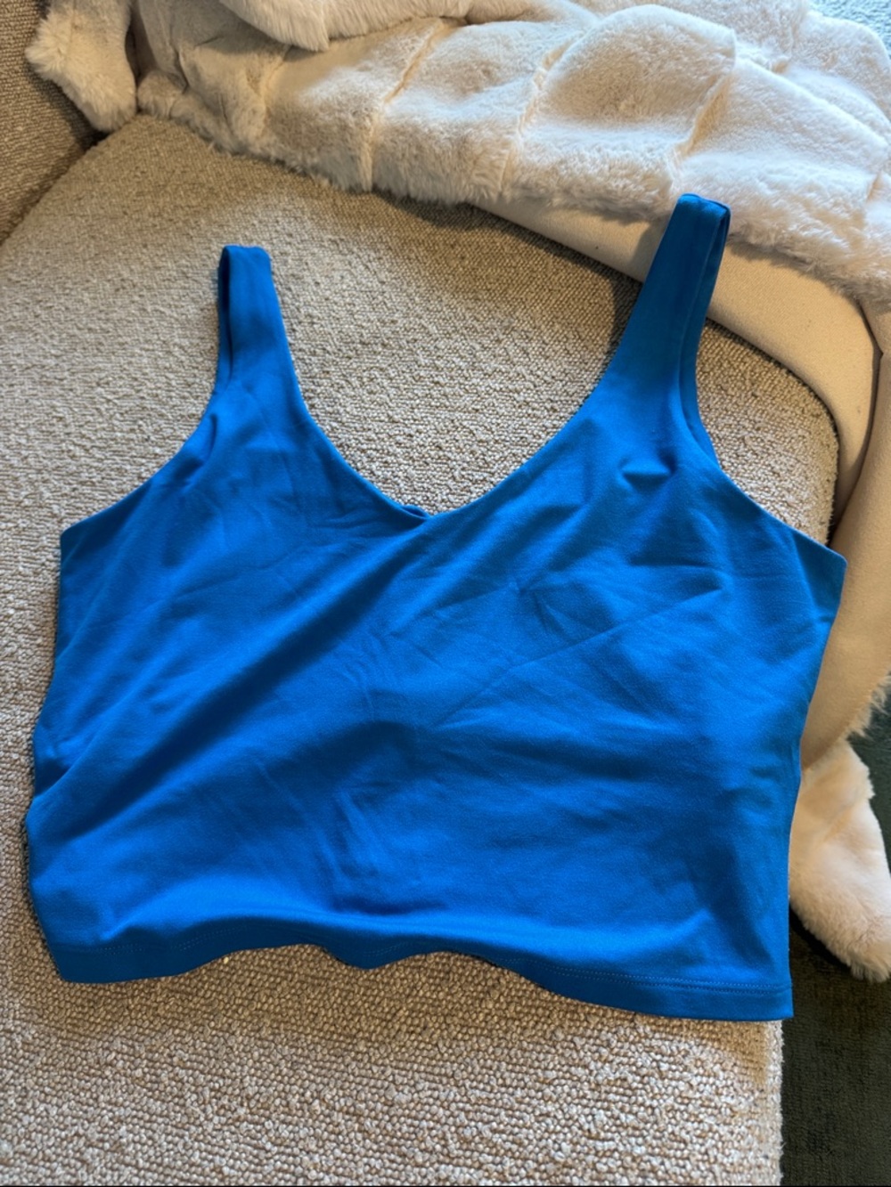 Hollister bra crop v-neck stretch tank